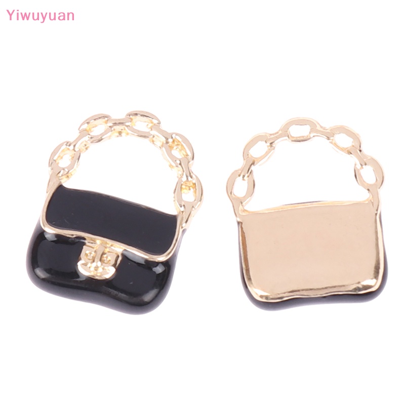 < Yiwuyuan > 1 Túi Kim Loại Ba Chiều Mini Trang Trí Phong Cảnh Nhà Búp Bê Mới
