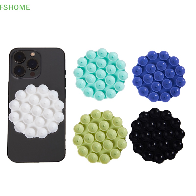 Fshome Đệm Silicon Hai Mặt Có Giác Hút Cố Định Điện Thoại Di Động