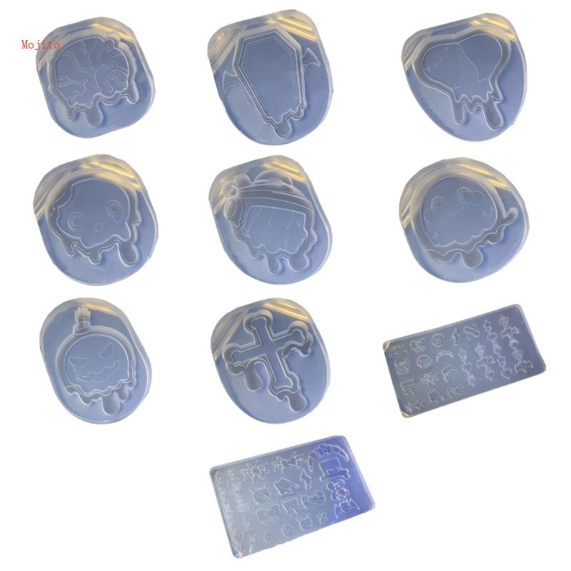 Khuôn Làm Trang Sức Bằng Silicone Hình Kinh Dị DIY