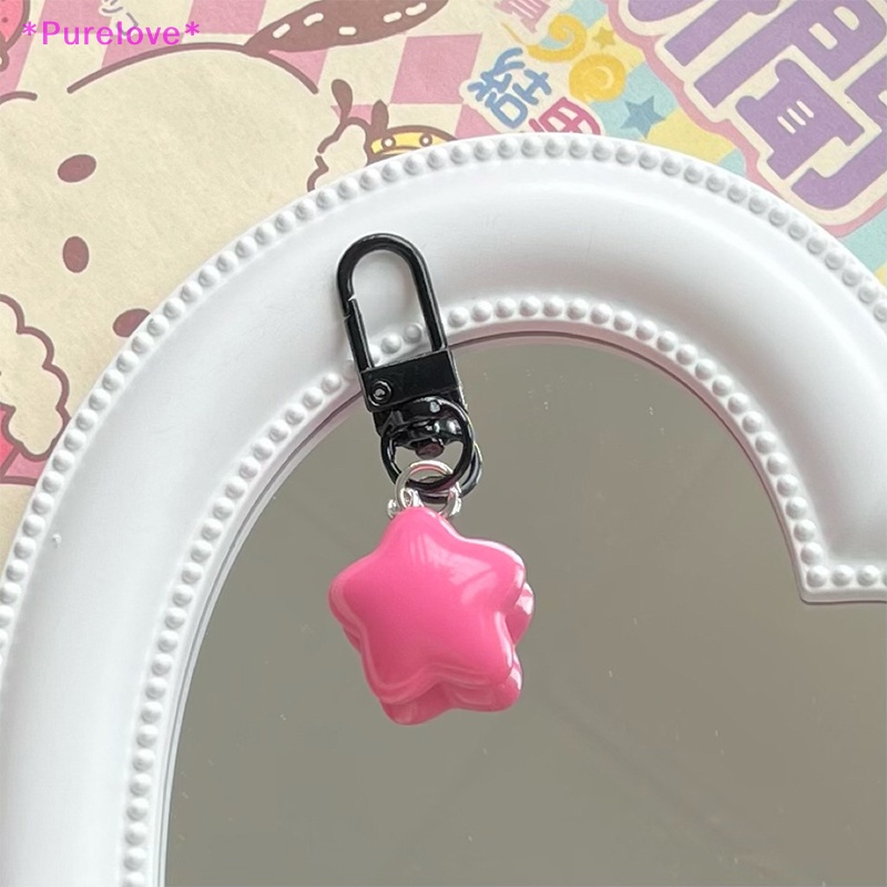 Móc Khóa Hình Ngôi Sao Năm Cánh Xinh Xắn Cho Cặp Đôi Mới