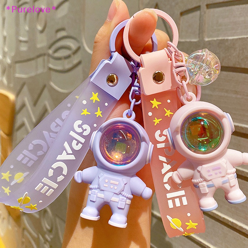 Móc Khóa Hình Phi Hành Gia Phát Sáng Xinh Xắn Mới