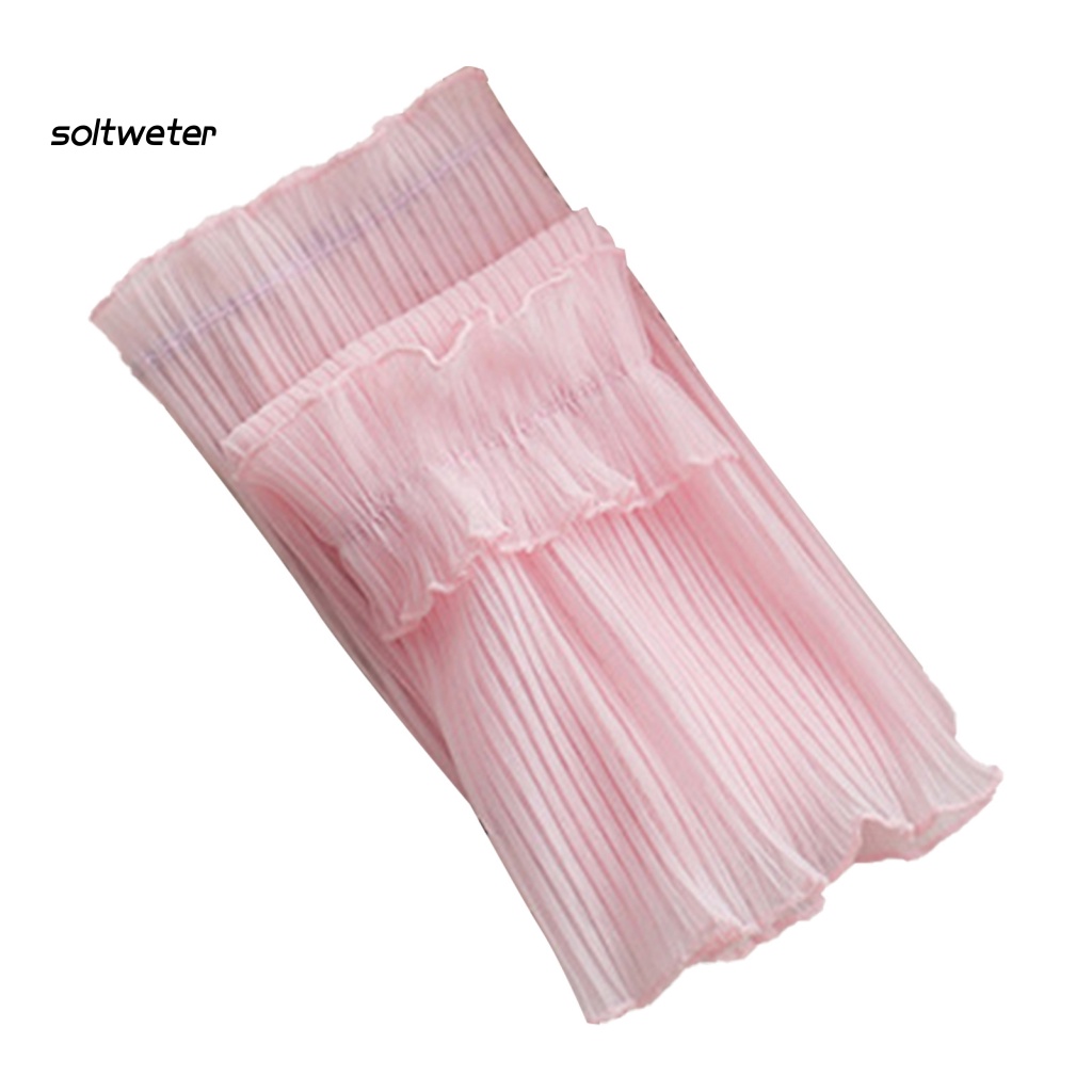 1 Đôi Găng Tay Chống Tia UV Thấm Hút Mồ Hôi Màu Sắc Đơn Giản Tiện Dụng