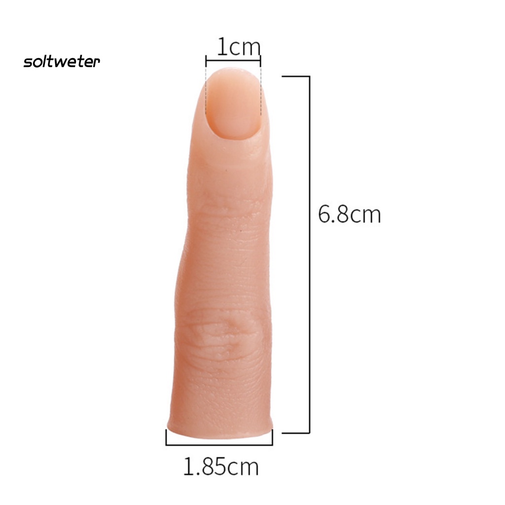 1 Bộ Móng Tay Giả Bằng Silicone + 100 Móng Tay Giả Có Thể Tái Sử Dụng