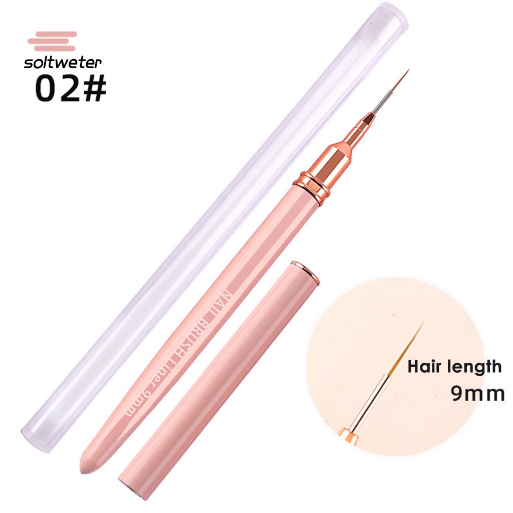 Giá Đỡ Cọ Vẽ Trang Trí Móng Nghệ Thuật Linh Hoạt Bằng Acrylic Mềm Mịn