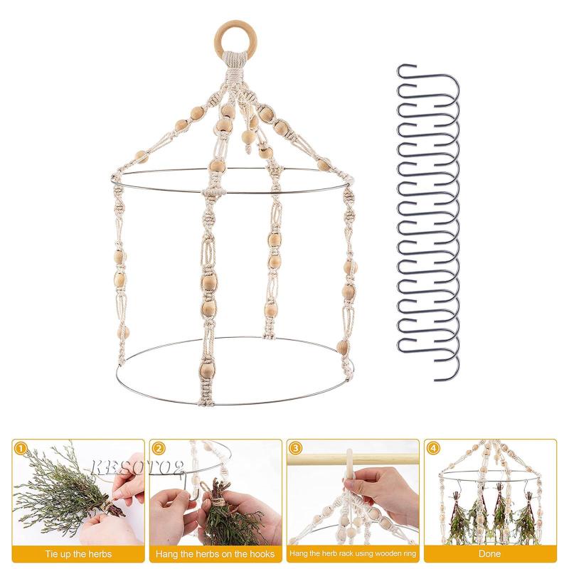 Giá Phơi Khô Rau Củ Quả Dạng Treo Di Động Tiện Lợi