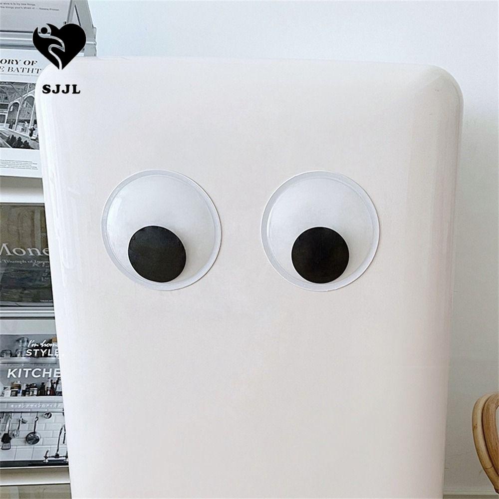SJJL Miếng Dán Trang Trí Tủ Lạnh / Búp Bê 3D Cỡ Lớn Dễ Thương DIY