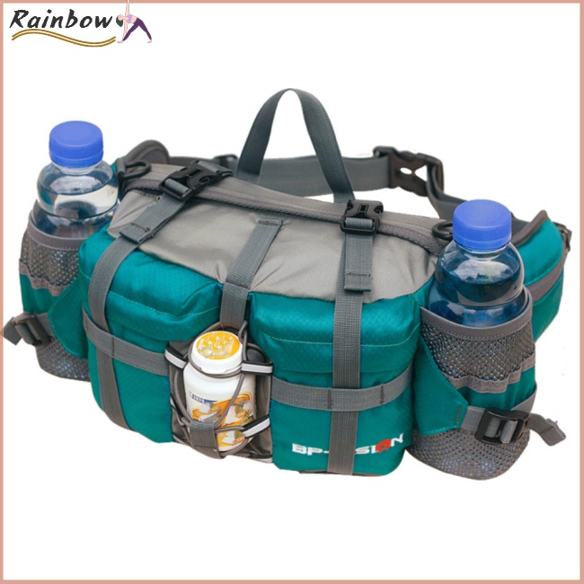 Túi Đeo Hông Kèm Giá Đỡ Bình Nước Chống Thấm Nước Tiện Dụng Cho Nam Và Nữ