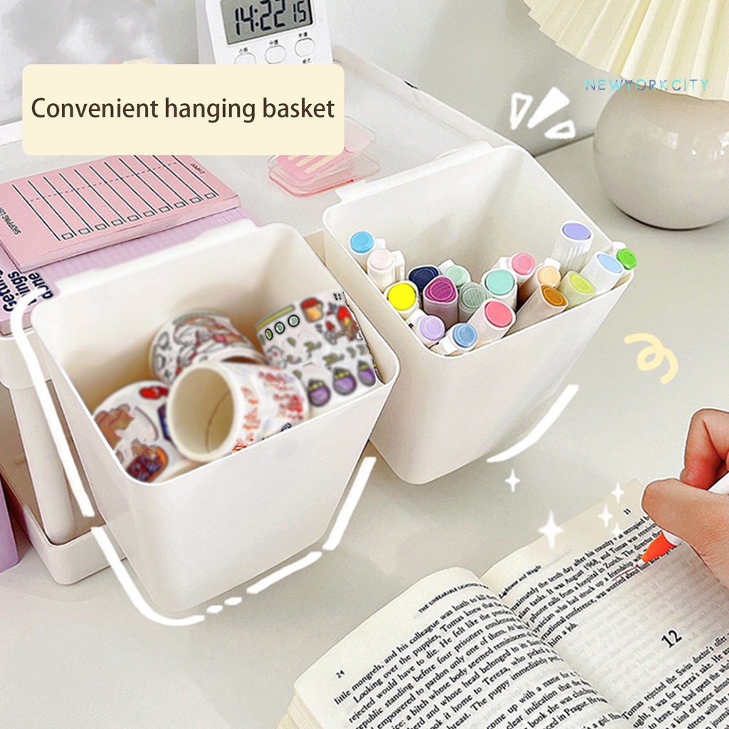 Giỏ Treo Mini Bằng Nhựa Chịu Lực Tốt Chống Thấm Nước Tiết Kiệm Không Gian