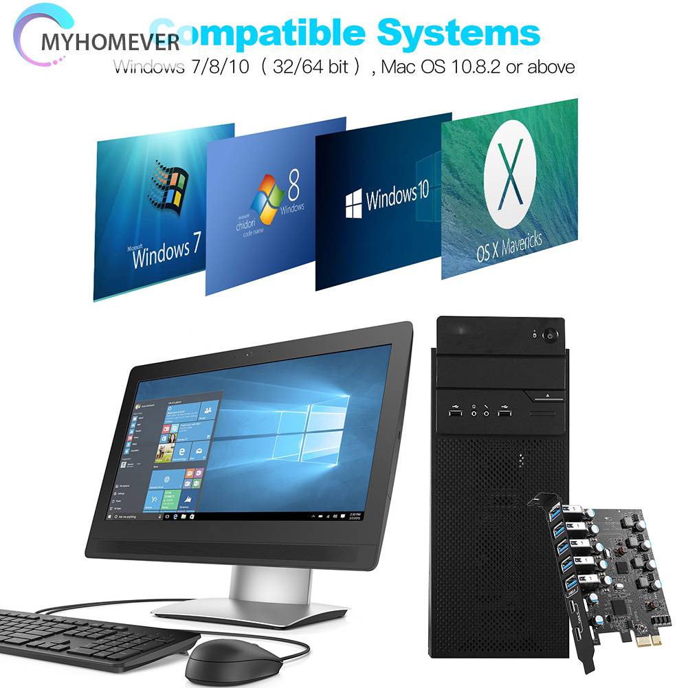 Usb 3.0 Thêm Thẻ Nhớ Windows XP / Vista / Server / 7 / 8 / 10 5Gbps