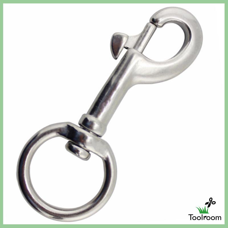 Móc Đơn Bằng Thép Không Gỉ Có Khớp Xoay Dùng Cho Thợ Lặn / Làm Đồ Da Thủ Công