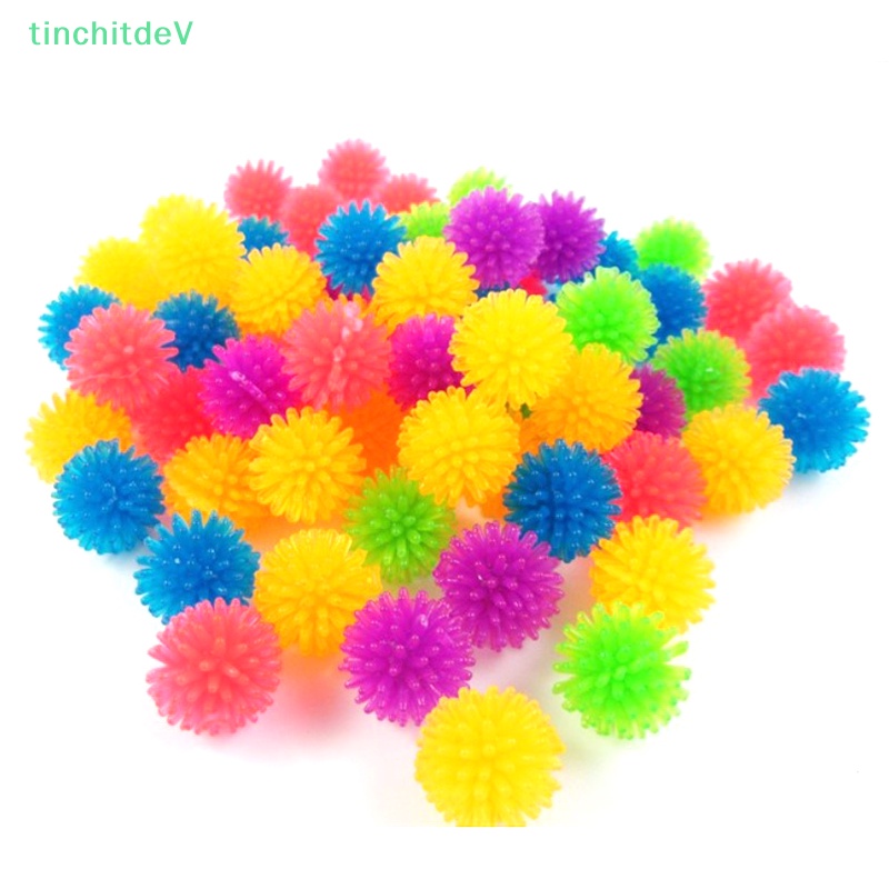 Set 10 Quả Bóng Đồ Chơi Mềm Nhiều Màu Sắc Cho Mèo Cưng