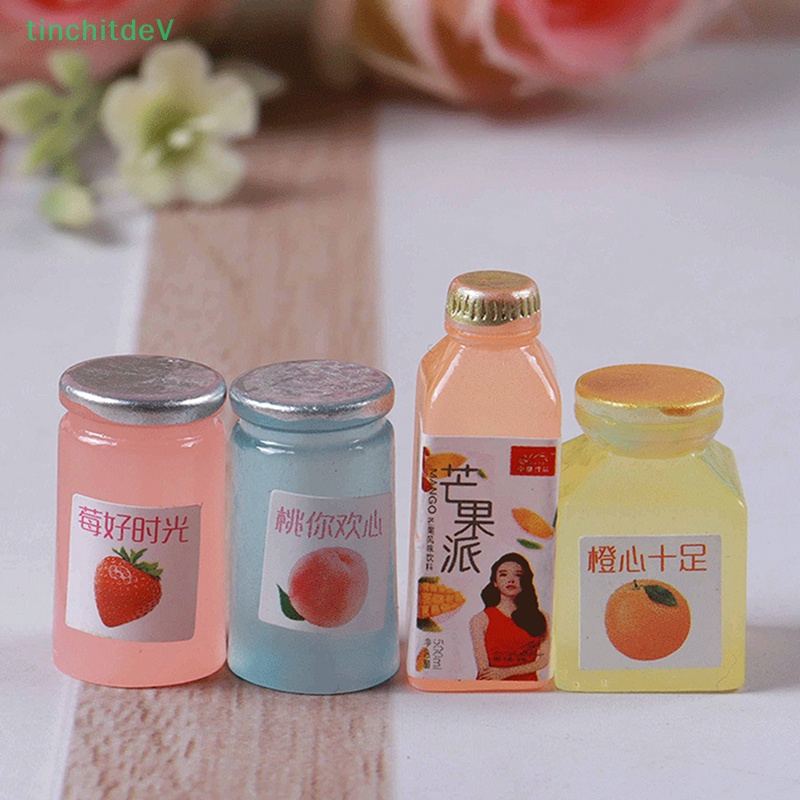 [TinchitdeV] Set 3 Chai Rượu Mini Bằng Nhựa Phát Quang Trang Trí Điện Thoại / Đồ Chơi DIY