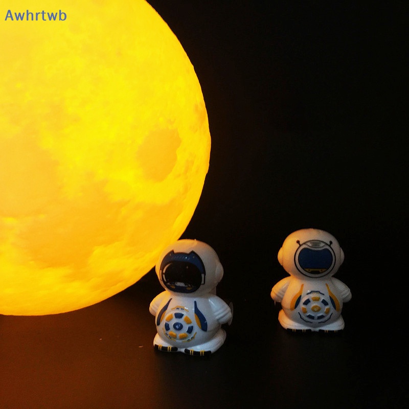 Set 3 Đồ Chơi Hình Phi Hành Gia Hoạt Hình Trang Trí Bàn Tiệc Sinh Nhật Cho Bé Mới