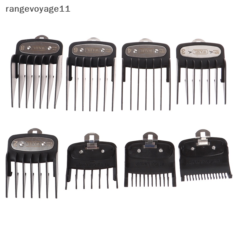 Bộ 8 Đầu Lược Giới Hạn Thay Thế Cho Tông Đơ Cắt Tóc