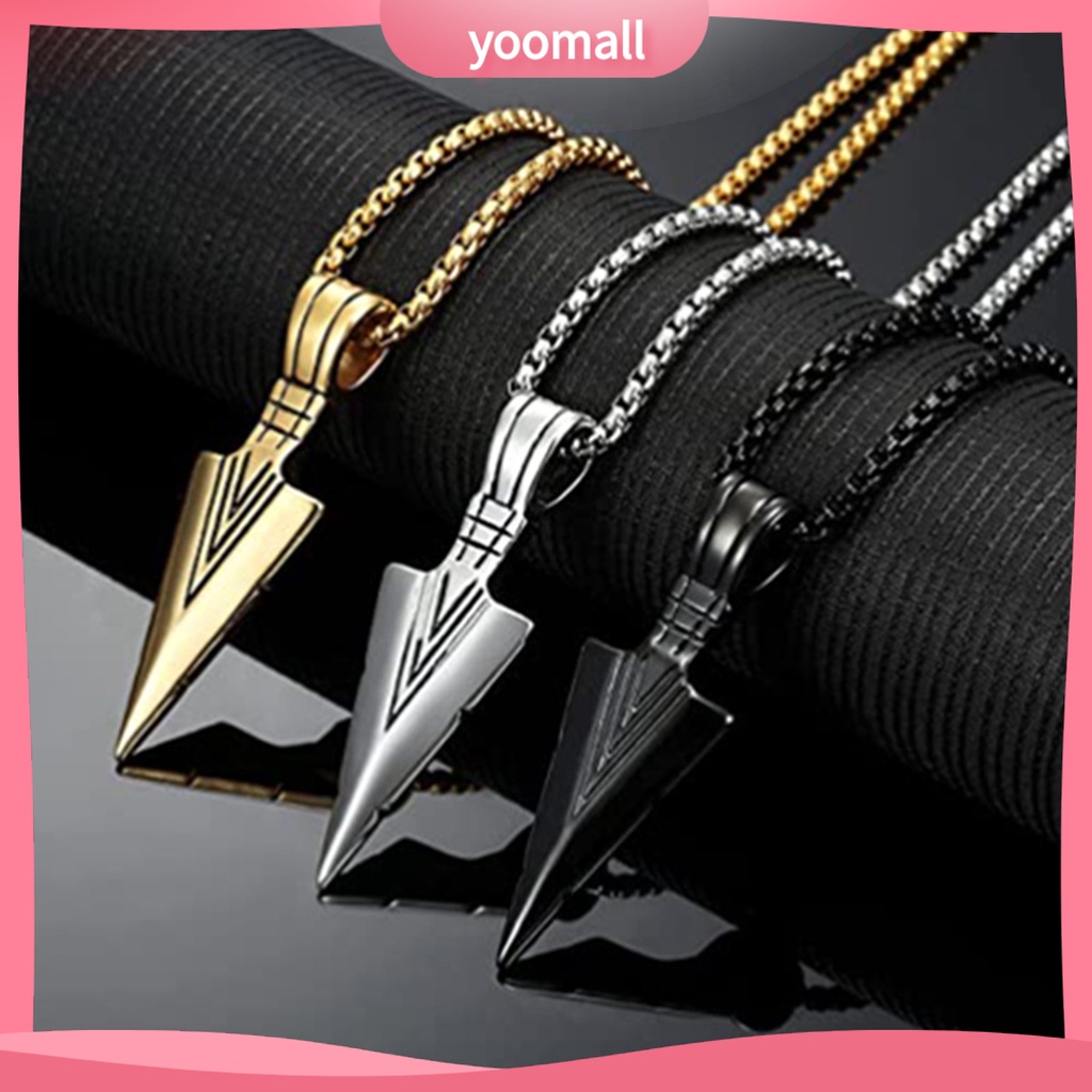 Vòng cổ Bằng Thép Không Gỉ Mặt Hình Đầu Lâu Phong Cách Hip Hop Thời Trang Cho Nam