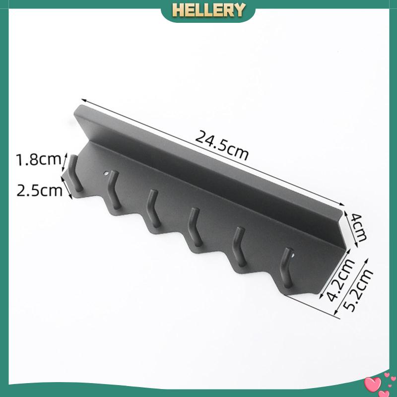 Giá Đỡ Chìa Khóa Treo Tường Bằng Thép Không Gỉ Trang Trí Đa Ứng Dụng