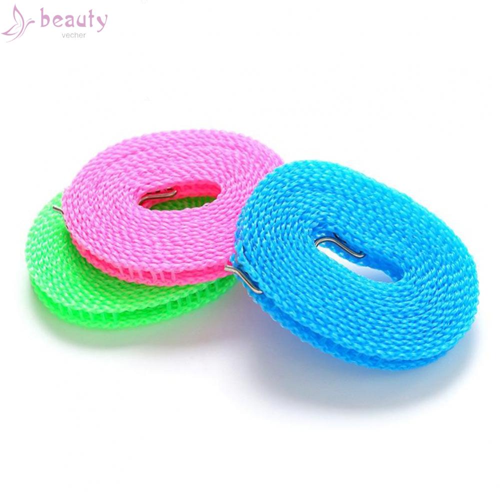 Cuộn Dây Phơi Quần Áo Nhiều Ngăn Chống Trượt Rộng 300cm Dài 1.5cm