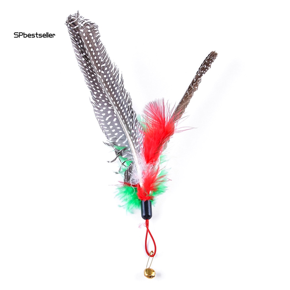 Gậy Gắn Lông Vũ Dùng Làm Đồ Chơi Tương Tác Với Mèo Cưng