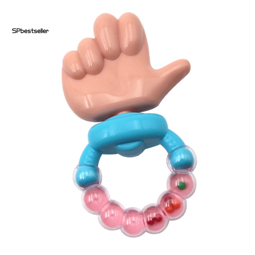 Đồ Chơi Lục Lạc Hình Tròn Nhiều Màu Sắc Cho Bé Mọc Răng