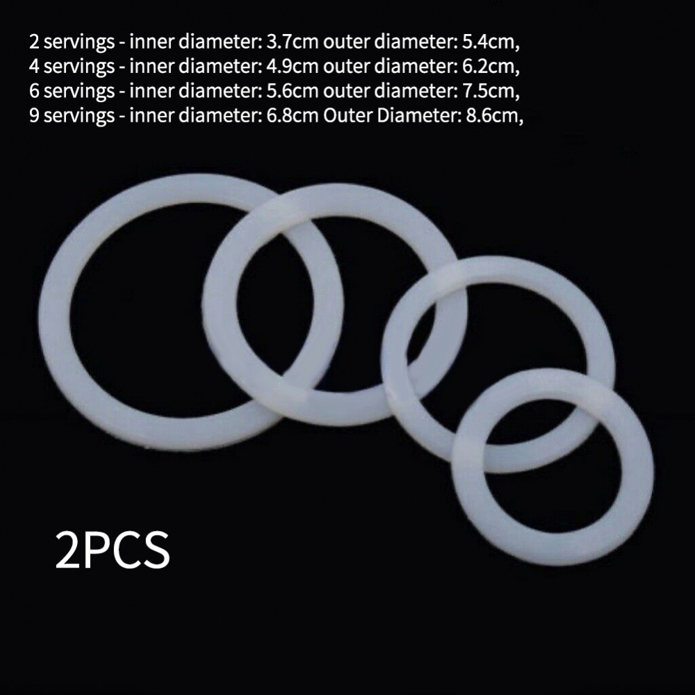 Vòng Niêm Phong Bằng Silicon Mềm Không Độc Hại Màu Trắng Chất Liệu Inox