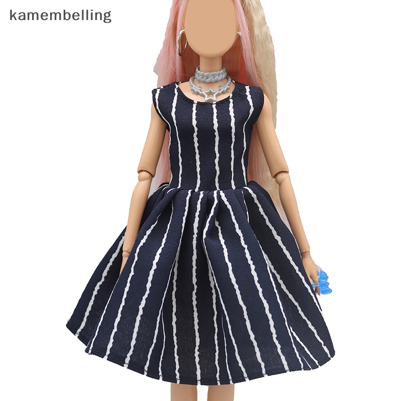 Kamembelling Đầm Búp Bê 29cm Kẻ Sọc Nhiều Kiểu Dáng Sáng Tạo Và Thiết Thực