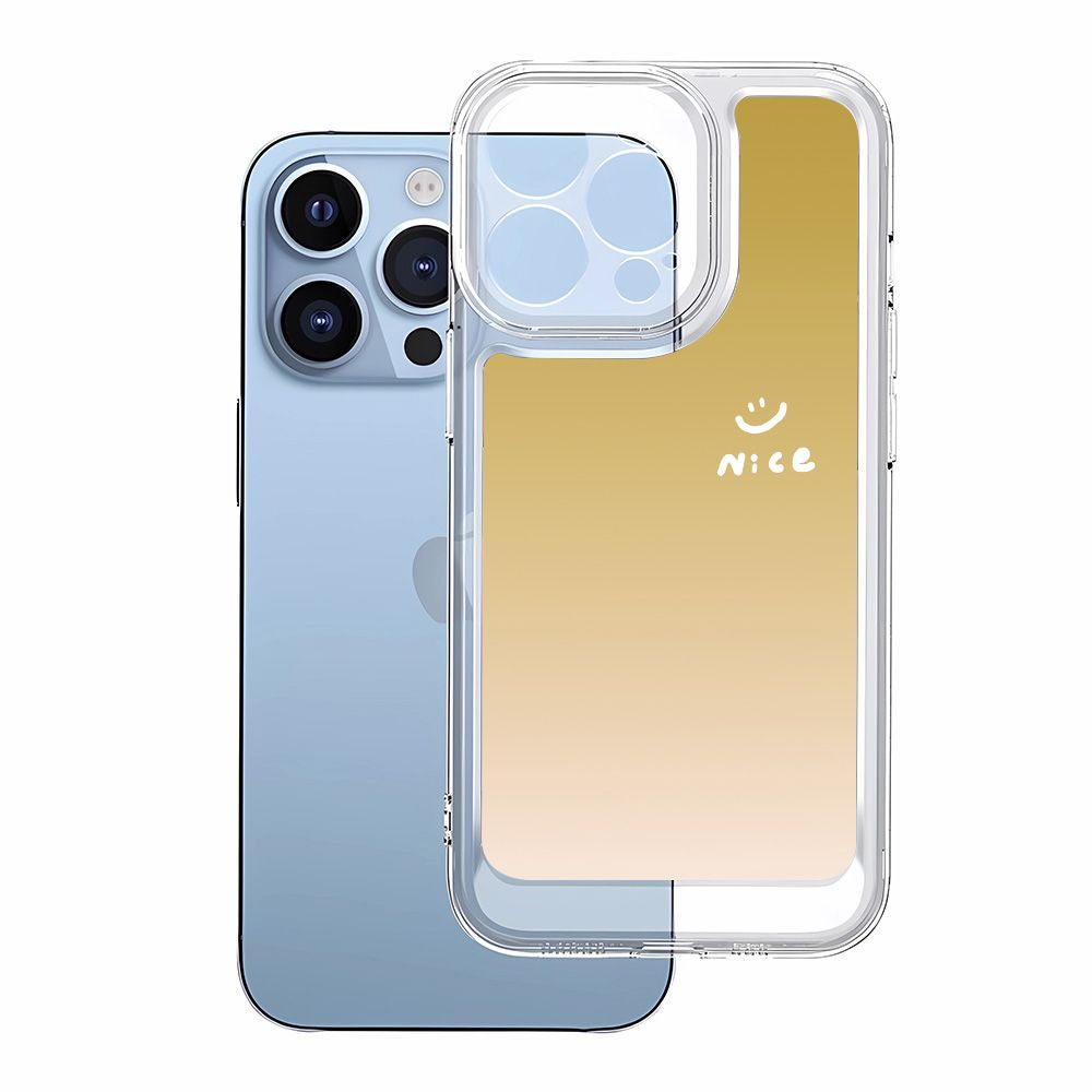 Ốp Điện Thoại Mềm Chống Sốc Màu Gradient Cho Apple iPhone14Promax8p12713 11 3ZZI