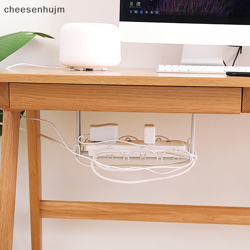 Giá Treo Dây Cáp / Ổ Cắm Gắn Dưới Bàn Tiện Dụng Cho Nhà Bếp