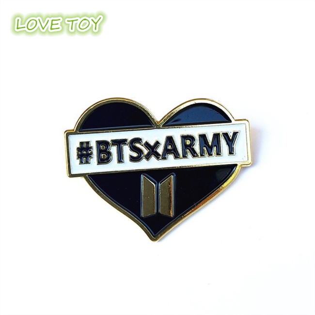 Ghim Cài Áo Hình Trái Tim Độc Đáo Thời Trang