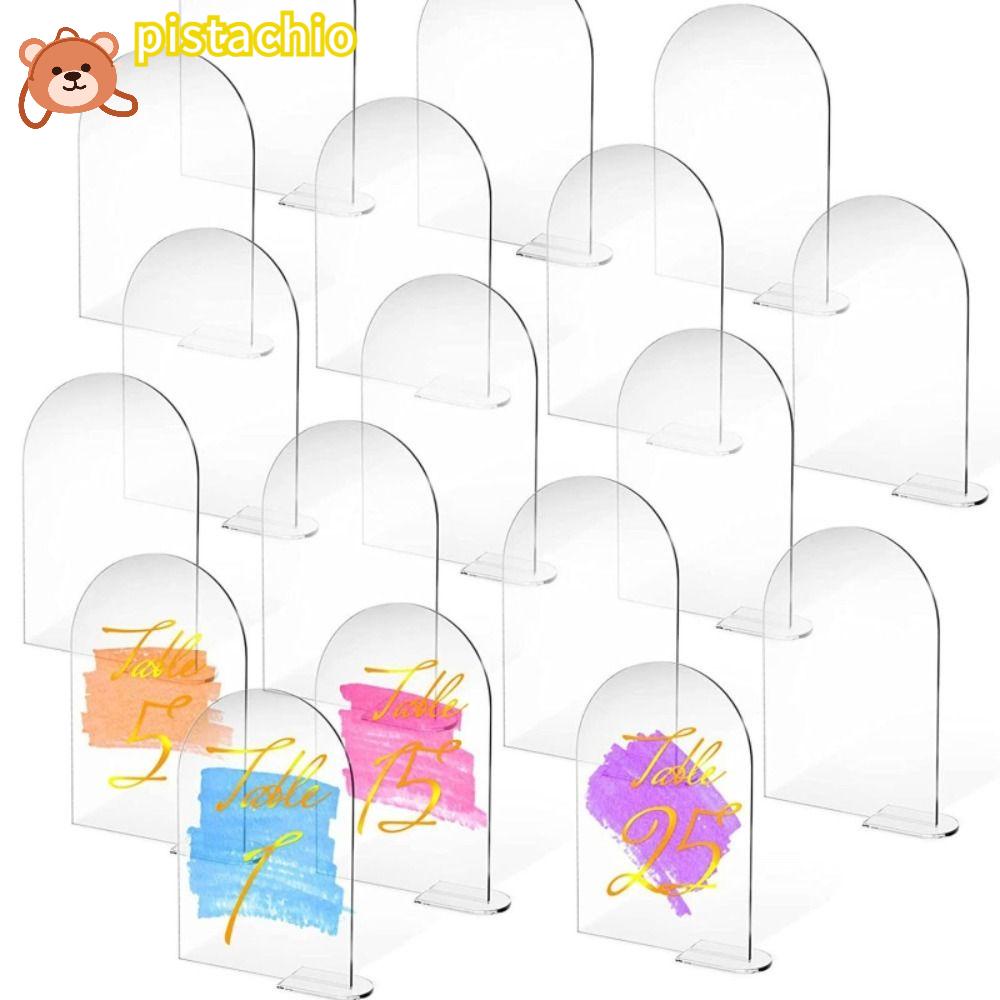 PISTA Bộ 5 Chữ Số Để Bàn Trang Trí Tiệc Cưới
