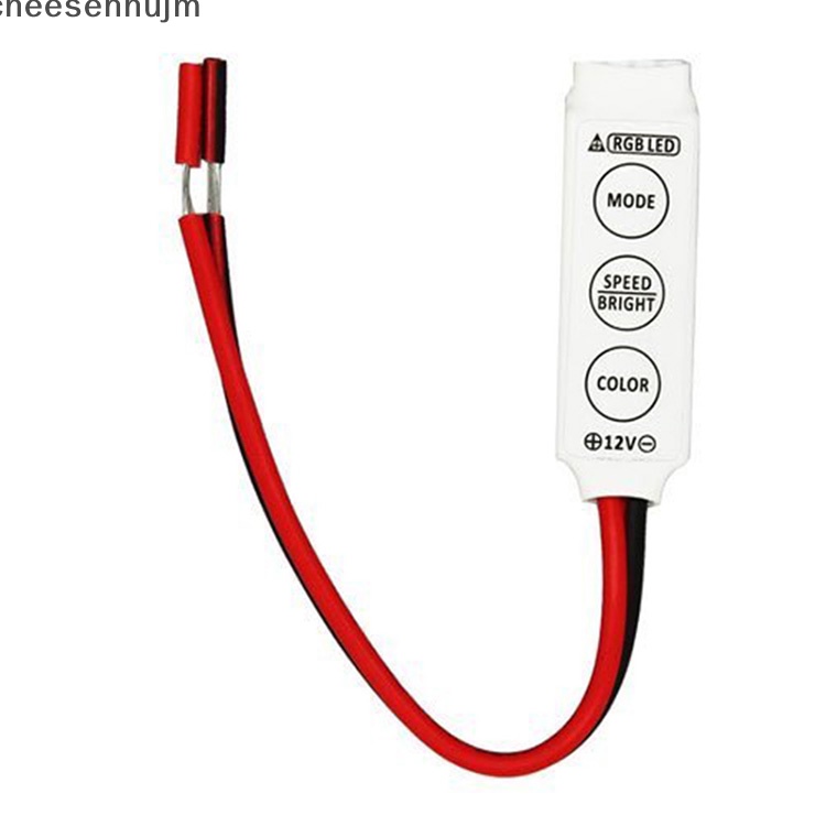 Công Tắc Điều Chỉnh Độ Sáng Đèn LED RGB 5050 3528 SMD DC 12V