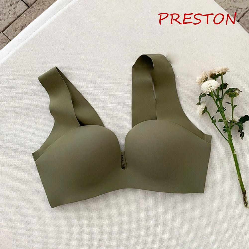 PRESTON Áo Ngực Thể Thao Dây Bản Rộng Thoáng Khí Plus Size Cho Nữ