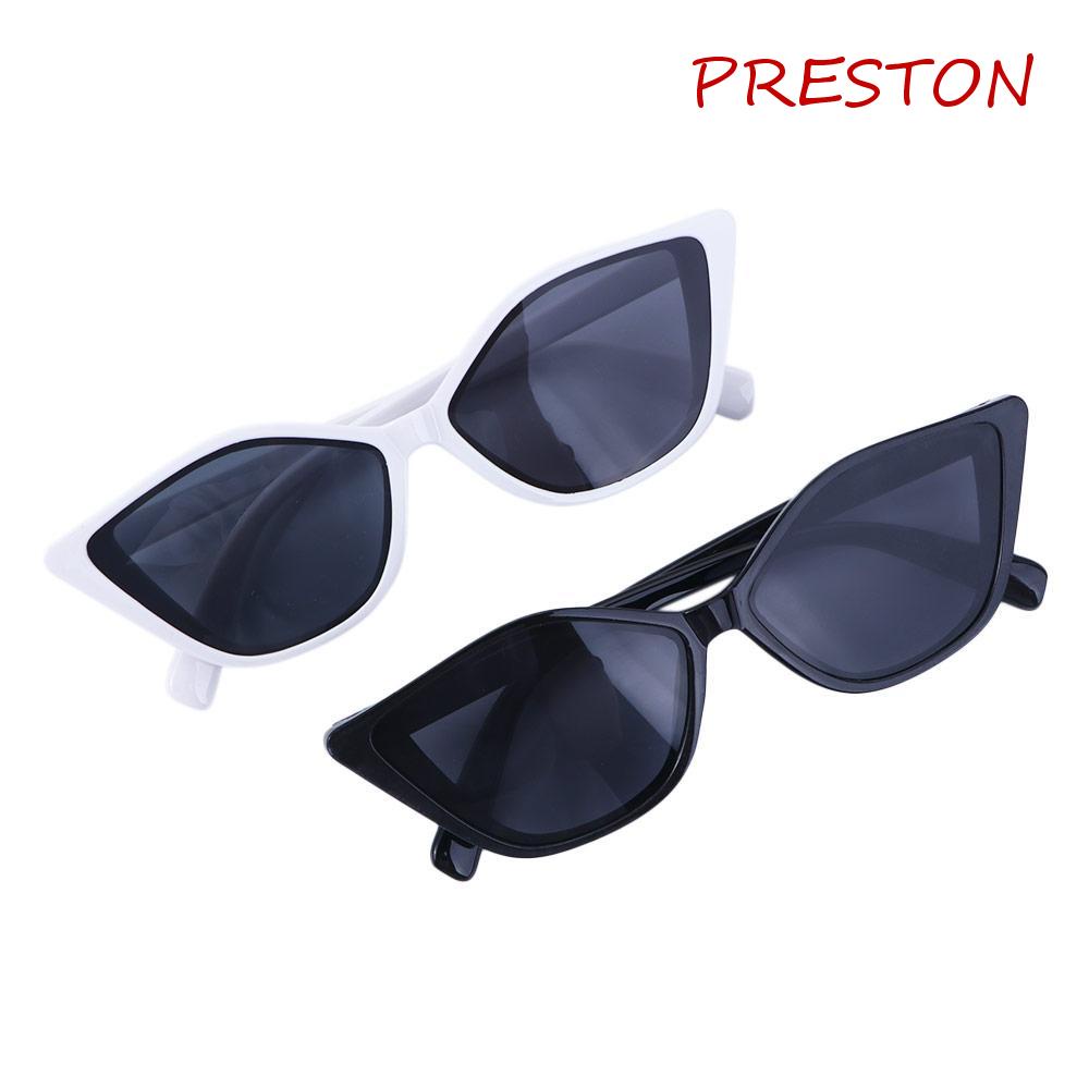 Kính Mát Mắt Mèo Tròng Đa Giác Chống Tia UV Thời Trang Cho Nữ