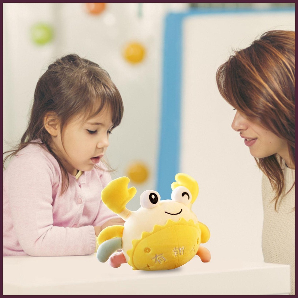 Đồ chơi nhồi bông Hình Con Cua Dễ Thương 9.8 Inch