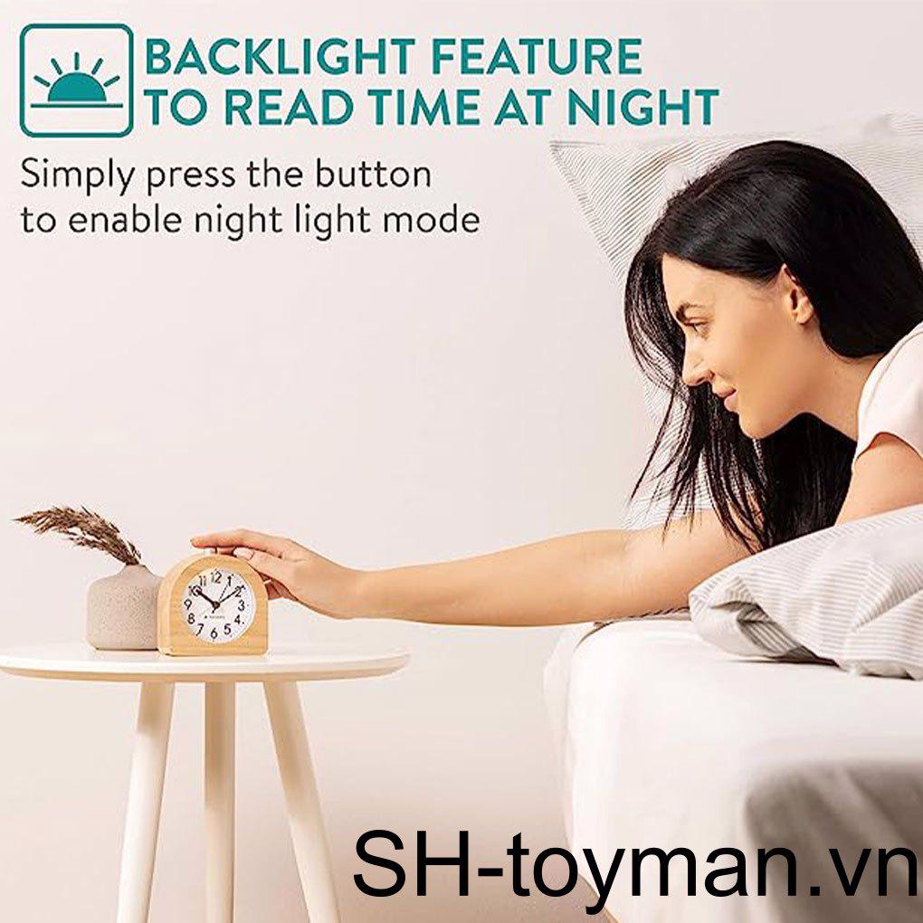 Chuông Báo Động Du Lịch Tiện Lợi - Ngăn Ngủ Không Gây Tiếng Ồn Nâng Tông Cỡ Nhỏ Và Tinh Tế