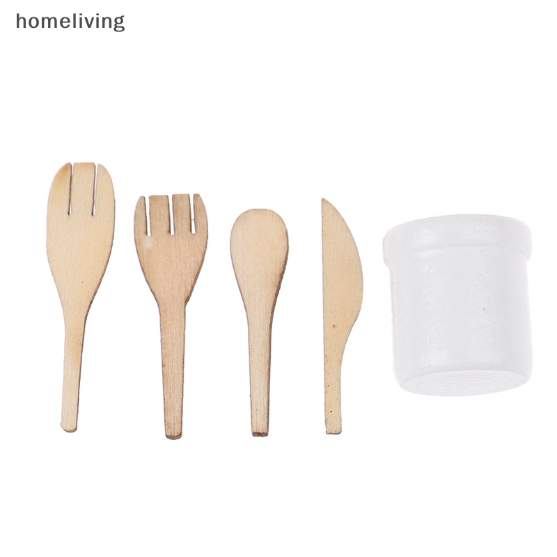 Bộ Dụng Cụ Nhà Bếp Mini Tỉ Lệ 1: 12 Trang Trí Nhà Búp Bê