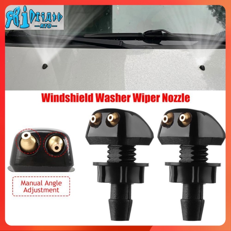 Bộ 2 Vòi Phun Nước Rửa Kính Chắn Gió Trước Thông Dụng Cho Honda City Odyssey CIVIC CRV HRV Legend Ja