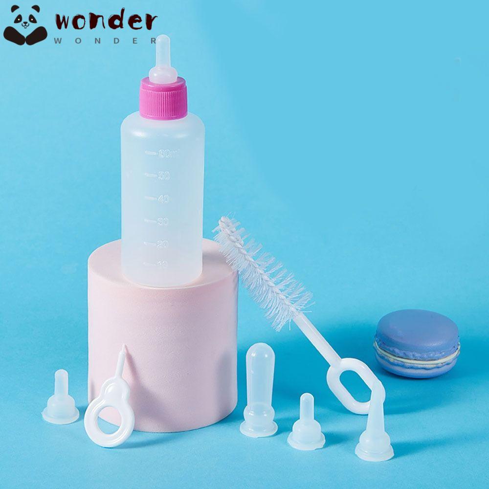 Bộ Bình Trà Mini Dạng Bóp Thay Thế Bằng Silicone Nhỏ Gọn Tiện Lợi Dành Cho Thú Cưng