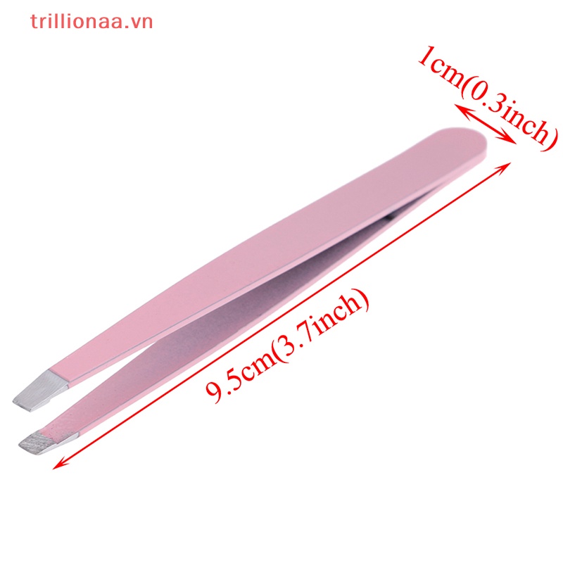 Nhíp Nhổ Lông Mày Chuyên Nghiệp Bằng Thép Không Gỉ Vn