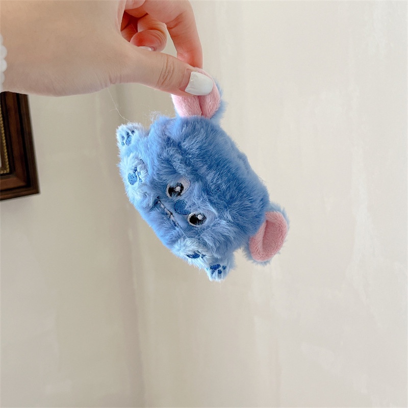 Vỏ Bảo Vệ Hộp Sạc Tai Nghe Bluetooth Airpod Pro 2 1 2 3 Pro 2 Bằng Vải Bông Hình Stitch