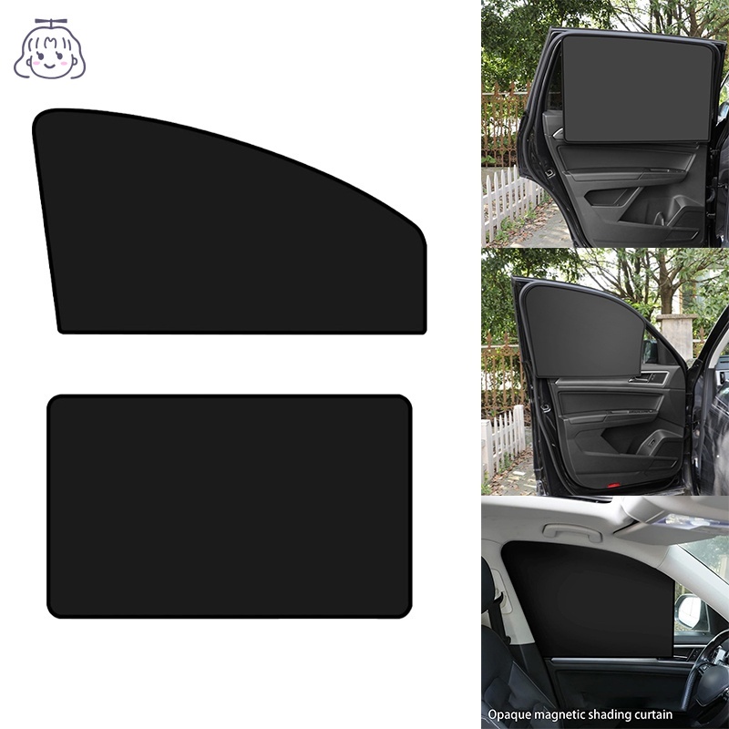 Rèm Che Nắng Từ Tính Gắn Cửa Sổ Xe Hơi Bảo Vệ Sự Riêng Tư Cho Người Lớn Và Trẻ Em