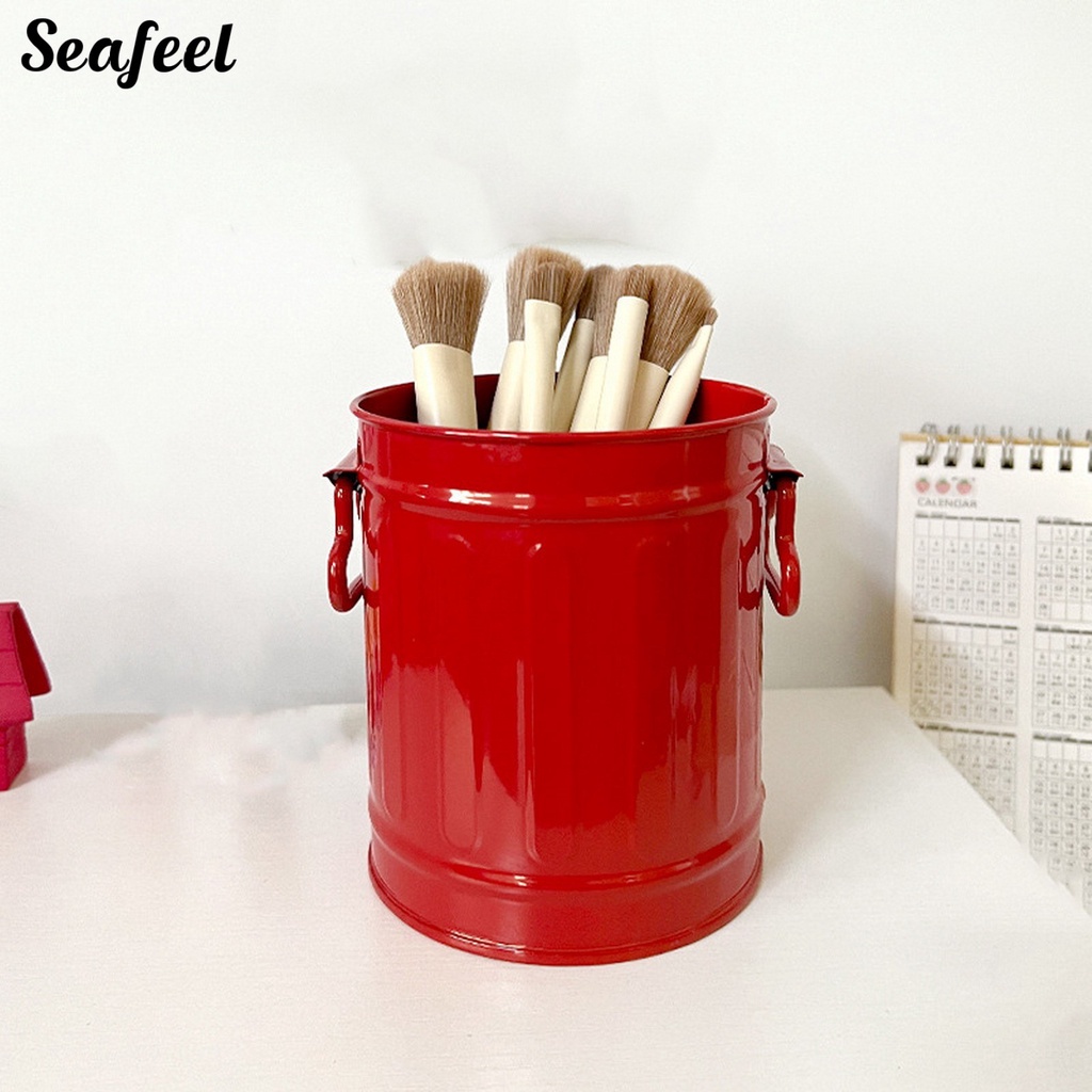 Túi Đựng Bút Chì / Đồ Trang Điểm Đa Năng Sức Chứa Lớn Phong Cách Mỹ Cổ Điển