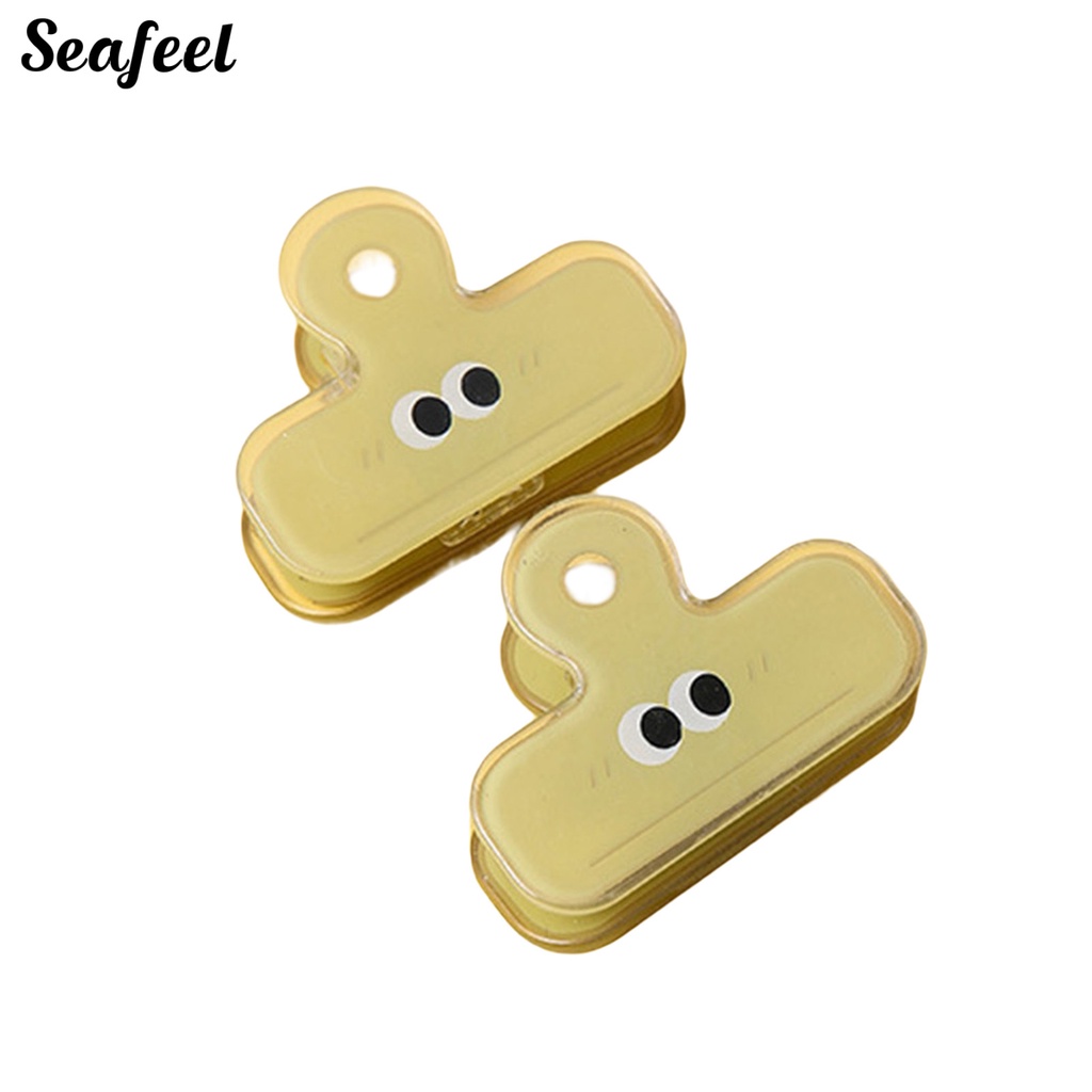 Set 2 Kẹp Tài Liệu Mạnh Mẽ Tiết Kiệm Không Gian Hoạt Hình Cho Văn Phòng