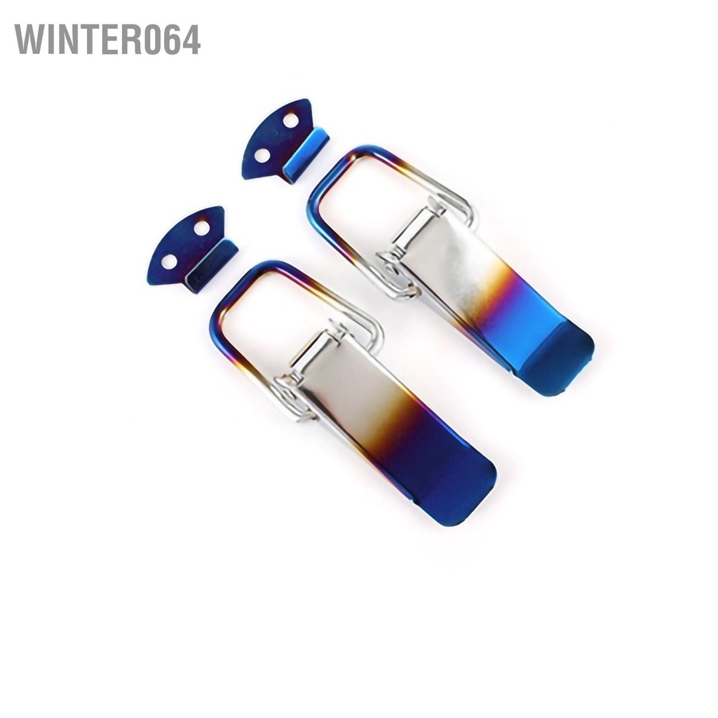 Winter064 Cặp Xe Ốp Lưng Thân Cây Nở Nắp Nhanh Chóng Phát Hành Khóa Móc Kẹp Tự Động Tải Bên Ngoài Phụ Kiện