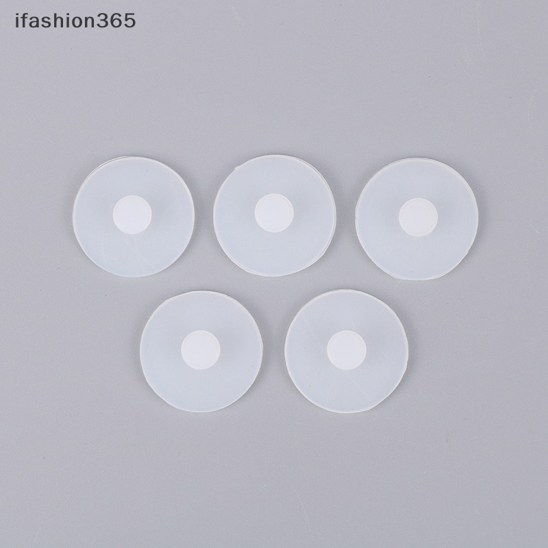 Set 5 Nắp Đậy Bình Nước / Cốc Chân Không Bằng Silicon Tiện Dụng Mang Theo Du Lịch ifashion365