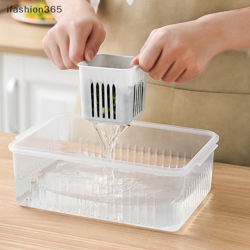 Hộp Đựng Thực Phẩm 6 Ngăn Để Tủ Lạnh Tiện Dụng Thời Trang ifashion365