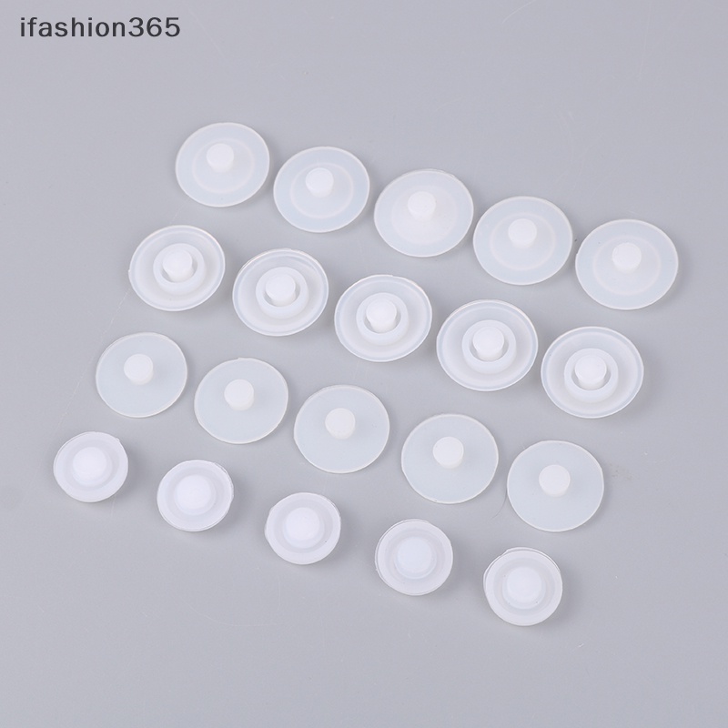 Set 5 Nắp Đậy Bình Nước / Cốc Chân Không Bằng Silicon Tiện Dụng Mang Theo Du Lịch ifashion365
