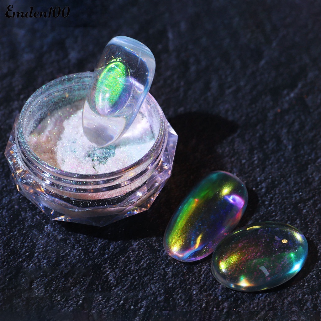 Bột Tráng Gương Sơn Móng Tay Tạo Hiệu Ứng Cực Quang Cho Nữ