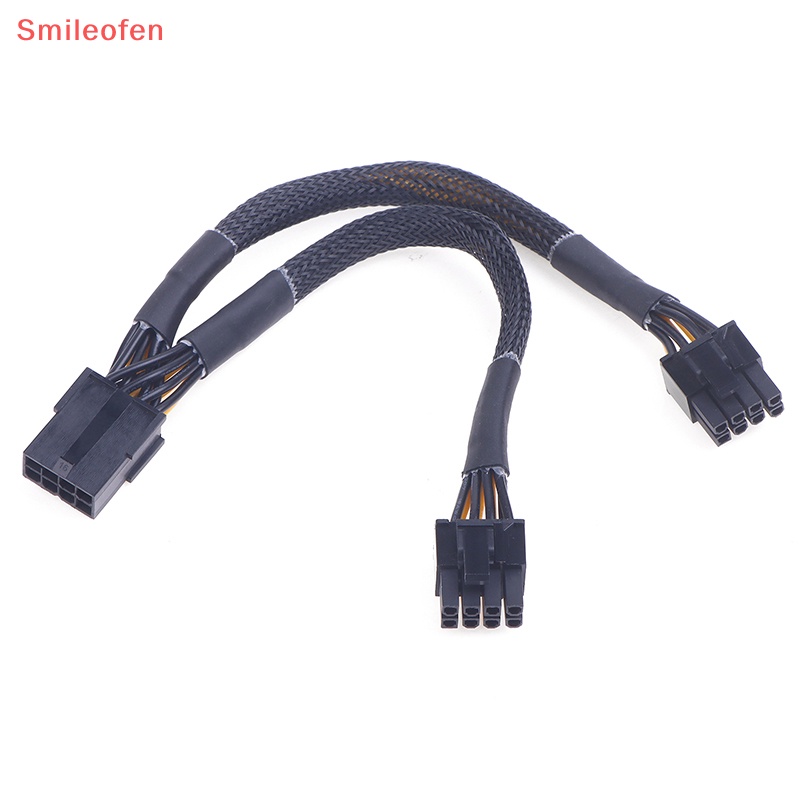Dây Cáp Chữ Y 20cm Kết Nối PCIe 8 Pin Female Sang Dual 2X8 Pin (6 + 2)