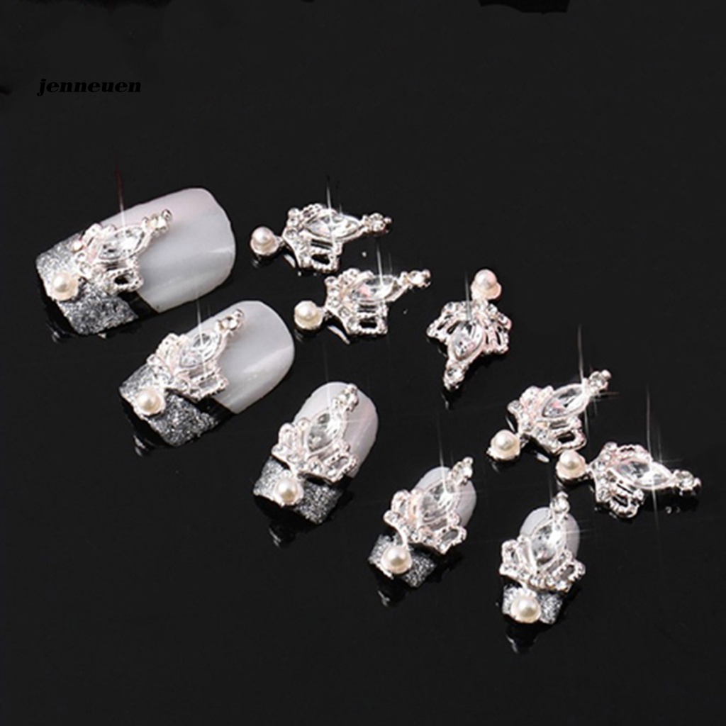 Set 10 Hạt Đá 3D Trọng Lượng Nhẹ Đính Trang Trí Móng Tay DIY