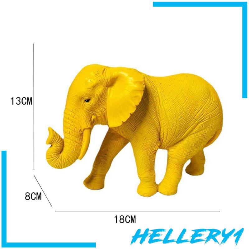 Tượng Voi Bằng Nhựa Resin Trang Trí Nhà Cửa